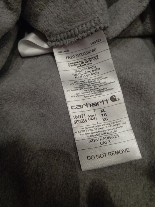 Оригинальная кофта carhartt