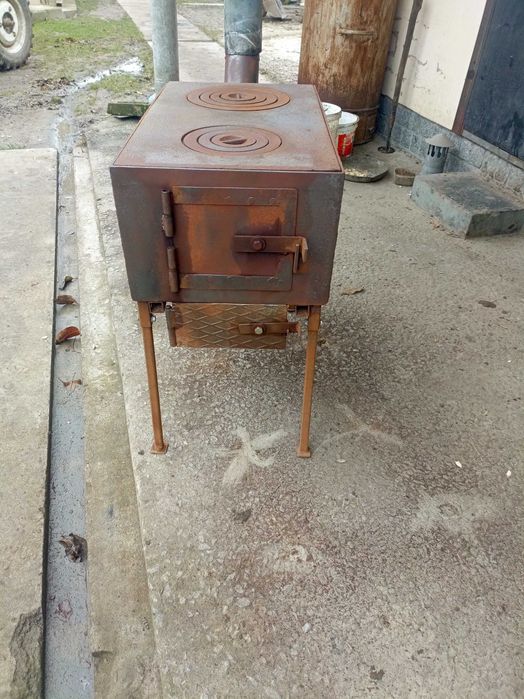 Буржуйка металева