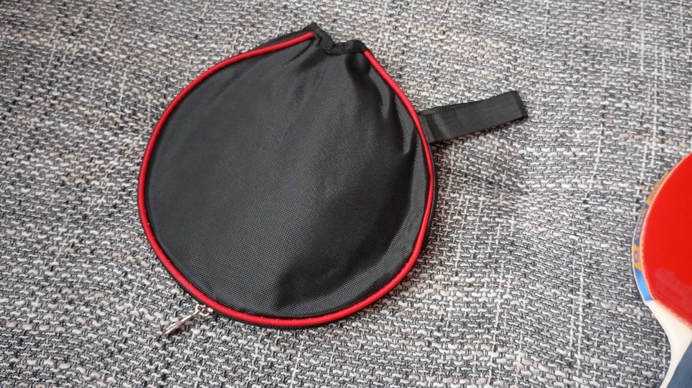 Pokrowiec na rakietkę do tenisa stołowego Sferyczny Czarny - Nowy