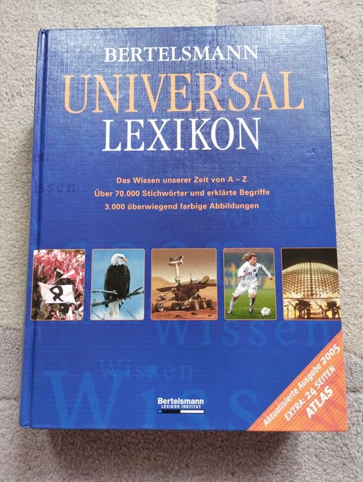 Uniwersalny leksykon Bertelsmann encyklopedia 1000 stron