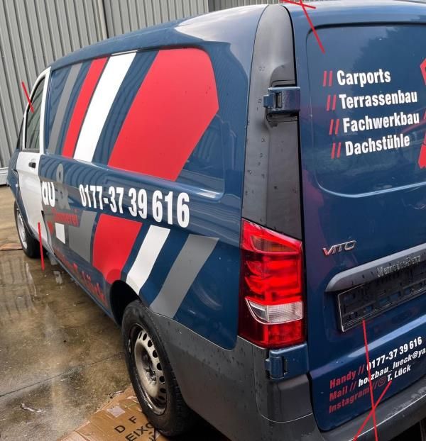 Painel trás esquerdo MERCEDES-BENZ Vito (W447)