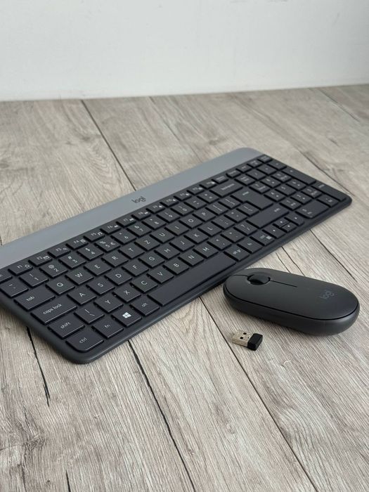 Комплект (клавіатура, миша) Logitech MK470 Slim Wireless Combo