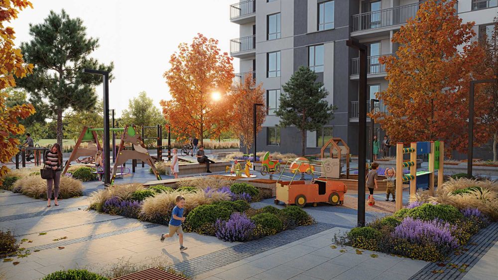 Квартира від забудовника ЖК Park Residence. Однокімнатна 37м²