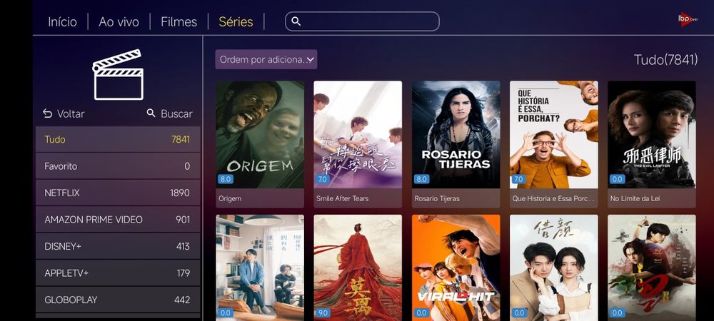 app de streaming