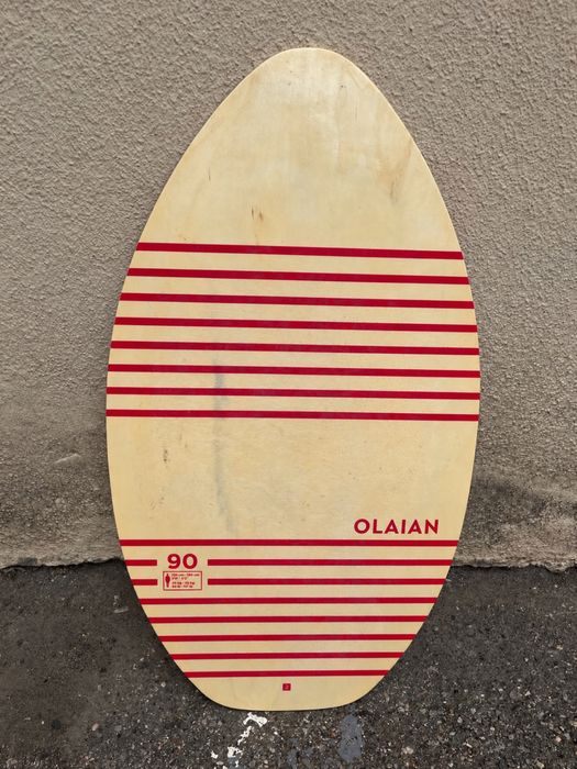 Skimboard de madeira Olaian