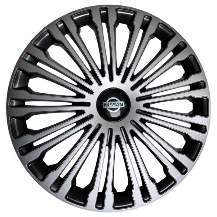 Колпаки на колеса R17 Volante silver black  Ковпаки Польща