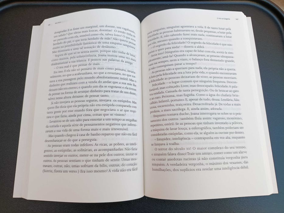 Livro "O Nó na Garganta", Rita Ferro