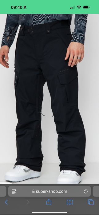 Calças de ski/snowboard 686 Tamanho L pretas