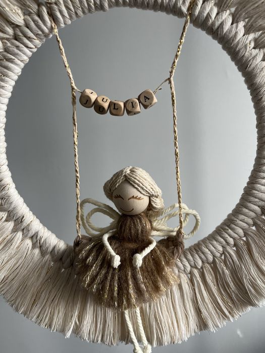 Aniołek zawieszka na ścianę