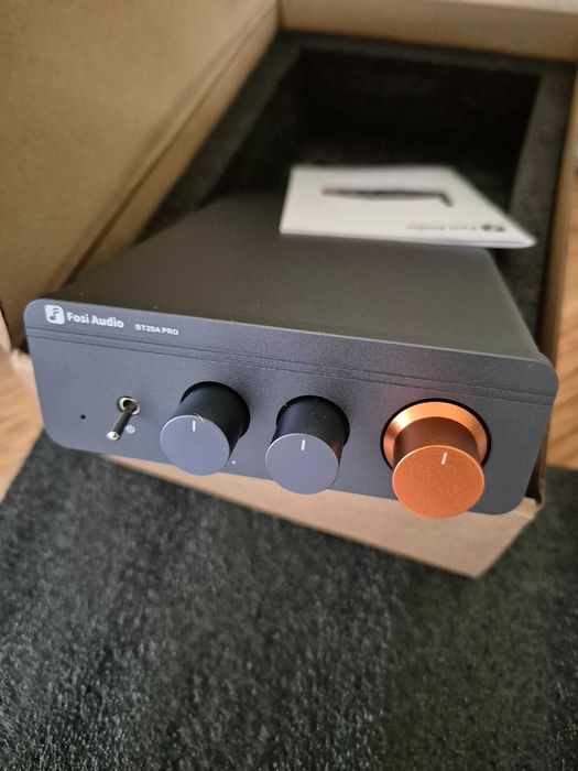 Hi-Fi підсилювач - Fosi аудіо bt20a PRO 600w  bluetooth 5.0