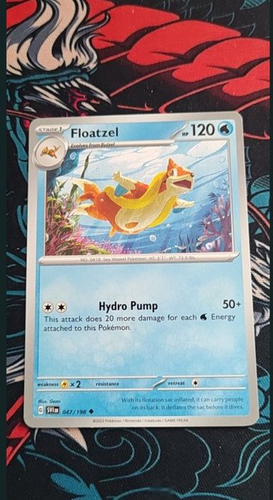 Karta Pokemon Floatzel