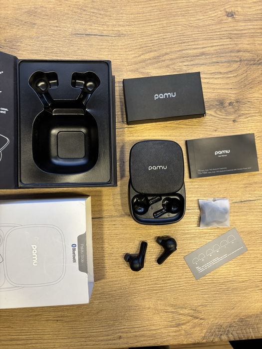 Pamu slide słuchawki bezprzewodowe z power bankiem