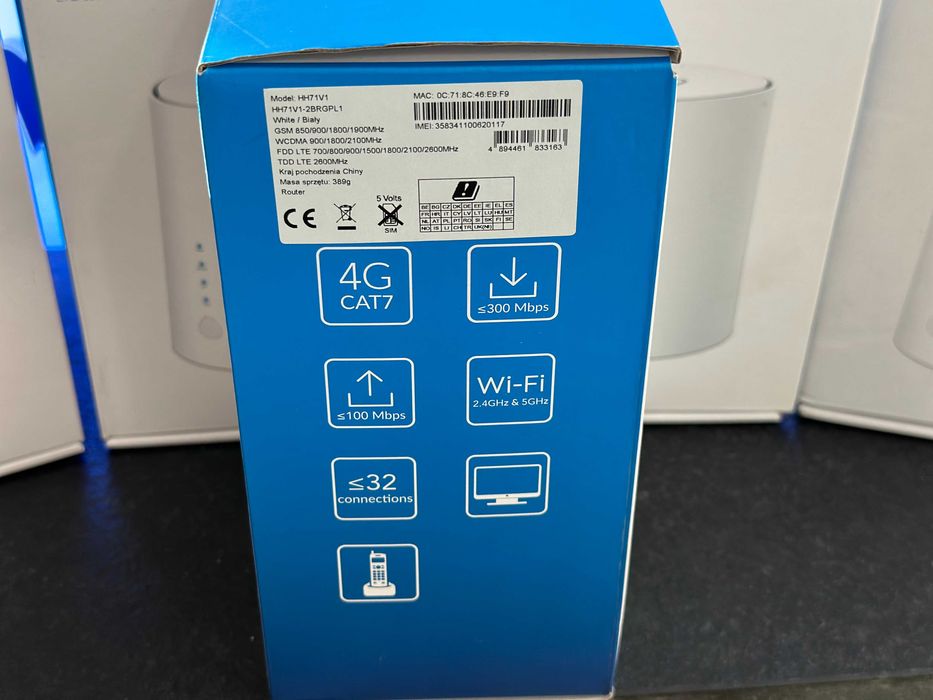 Router Alcatel HH71VM WiFi na SIM 4G LTE Cat.7 300Mb/s / RATY