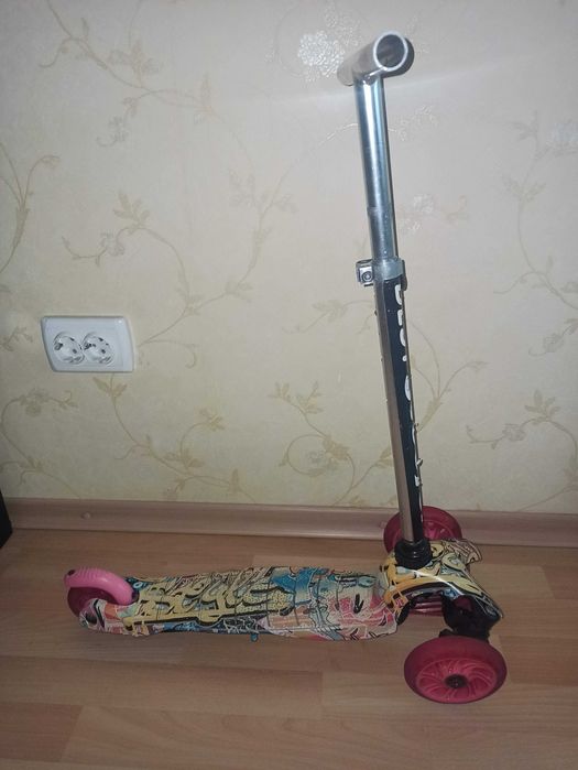 Детский самокат SCOOTER ITRIKE на запчасти - руль, колеса, подножка: 50 ...