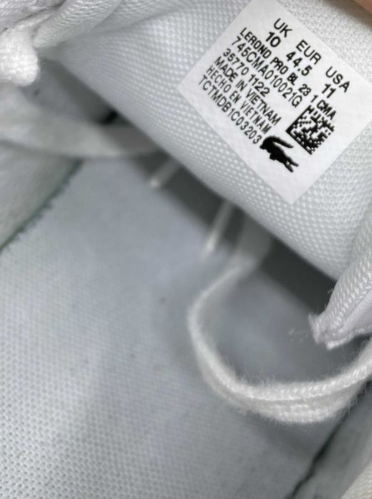LACOSTE Lerond Pro r.44,5 oryginalne buty męskie