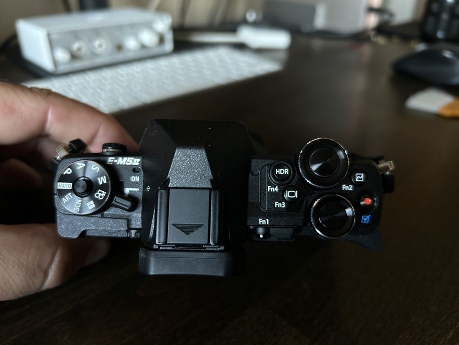 Olympus omd em-5 mark 2 zestaw jak nowy tylko 1185 foto
