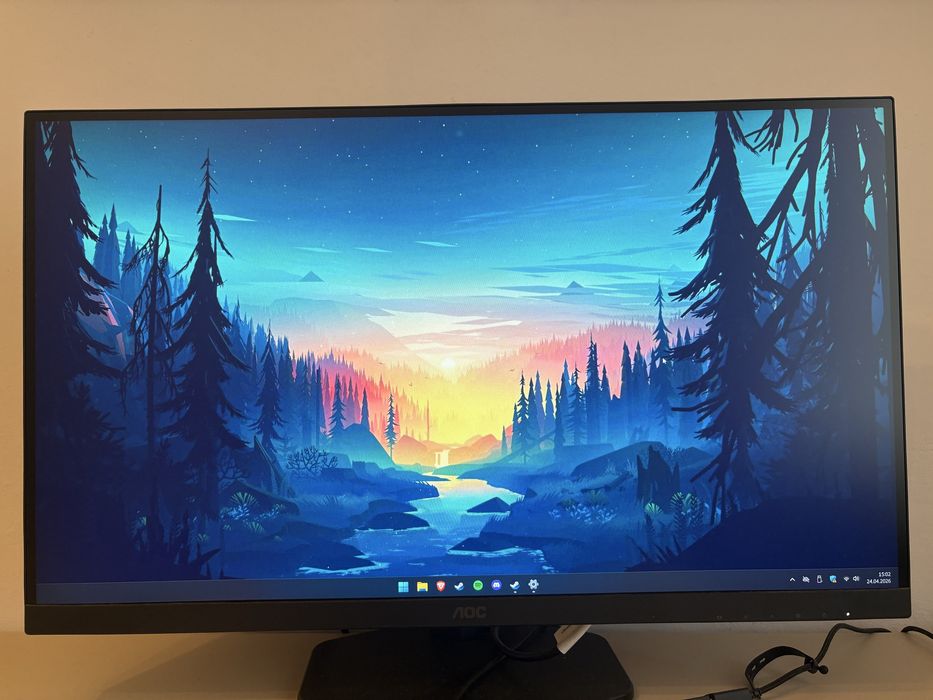 Monitor AOC 27" 2560x1440px 180hz 0.5ms