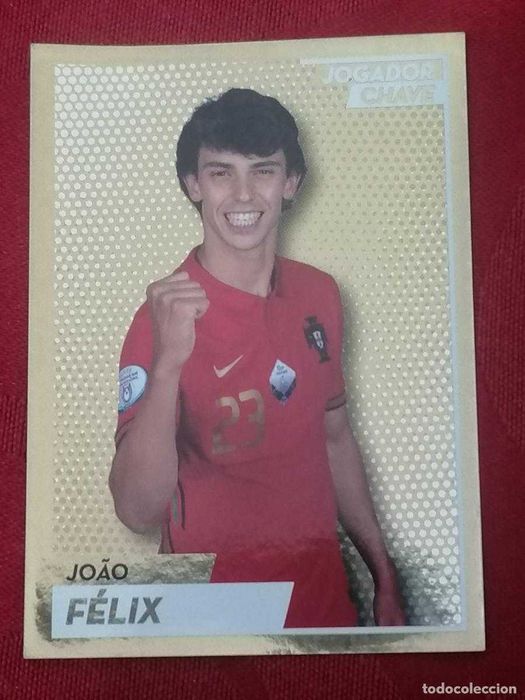 João Félix Chrome Card No. 46 Portugal Panini Golden Edition – Free CTT Shipping