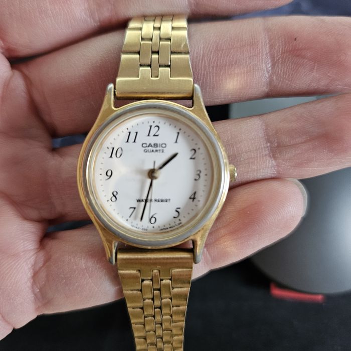 Casio zegarek analogowy