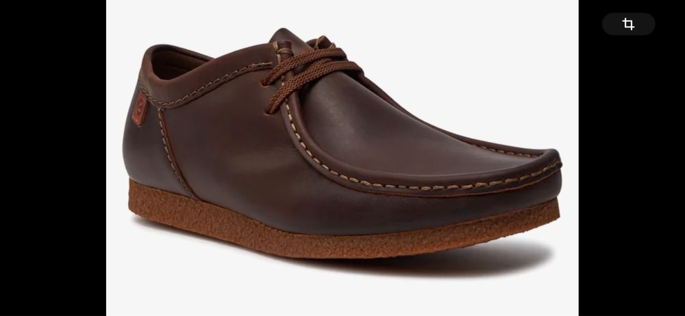 Макасіни чоловічі Clarcs натуральна шкіра