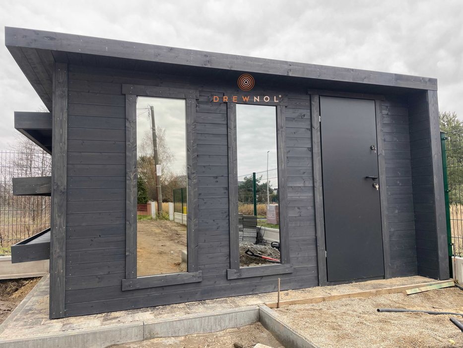 domek narzedziowy / nowoczesny / plaski dach / domek / domki /schowek