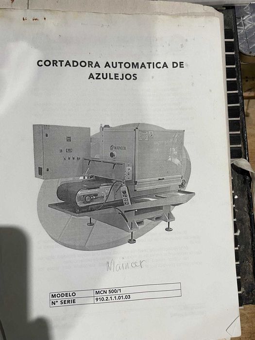 Багатопильний станок для різання плитки Maincer MCN 500/1.