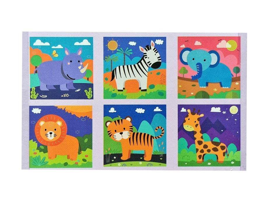 Klocki układanka puzzle zabawka