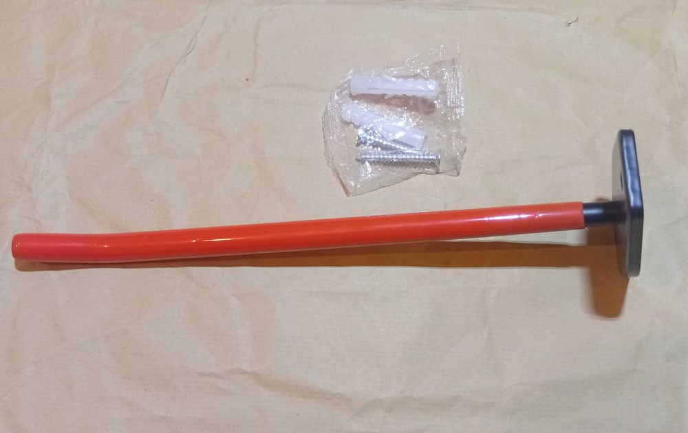 Gancho reforçado em aço carbono, arrumação de garagem
