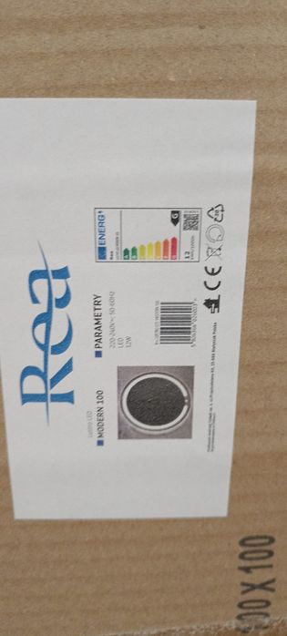 Lustro łazienkowe Rea Lustro ścienne LED 100cm Modern