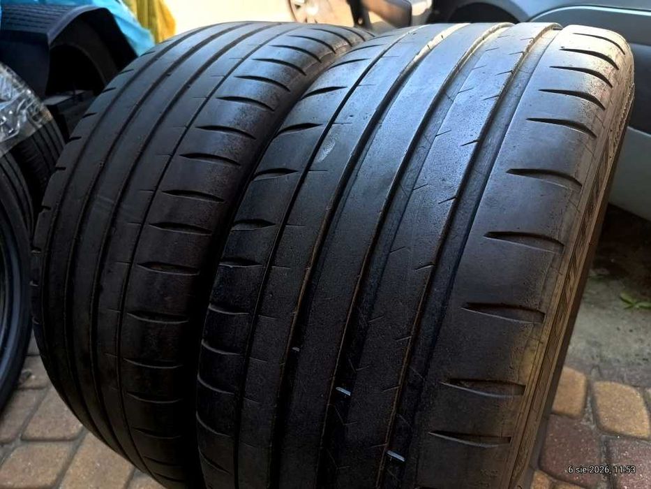 2Opony Letnie 235/40/18 95Y MICHELIN Pilot Sport 4S Extra-Load DT1 RIM-Protector Germany 12.2020r Bieżnik~5mm