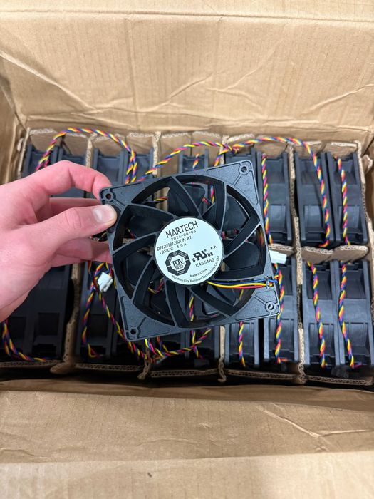 Кулер Martech - Asic Antminer L9, S21, T21, L9, S19k Pro, KS5.Оригінал