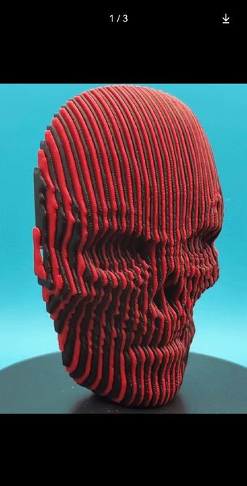 Maska twarz Vecna" Stranger Things! 3D