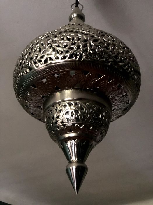 Abażur, klosz do lampy orientalny,  marokański, metalowy