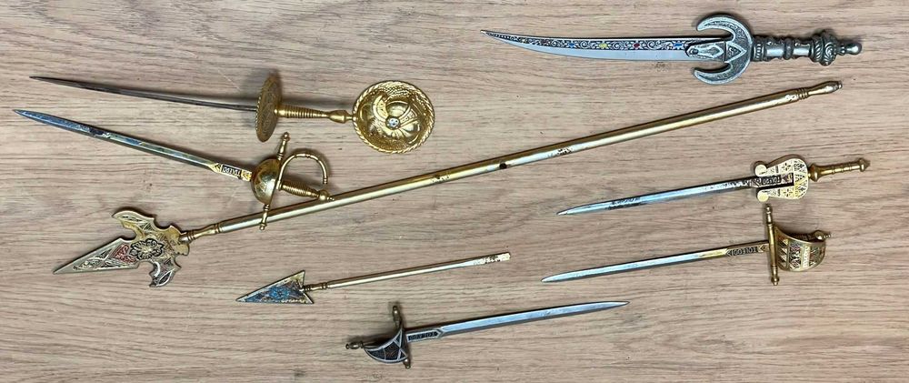 Espadas decorativas, replicas medievais