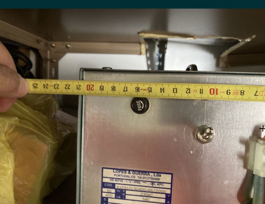 Fonte de alimentação 13,5DC/5AC