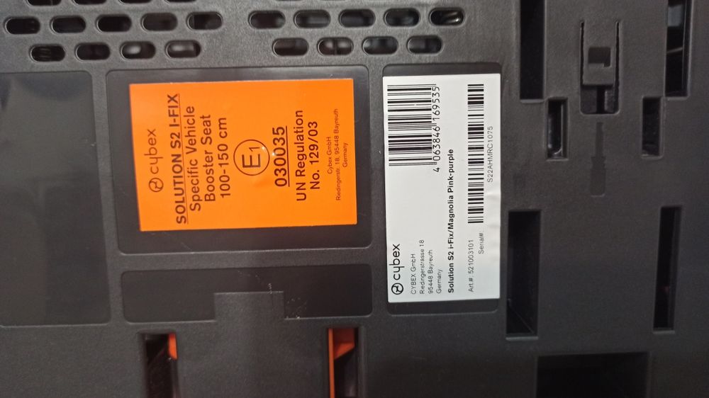 Fotelik Cybex Solution S2 I-FIX różowy