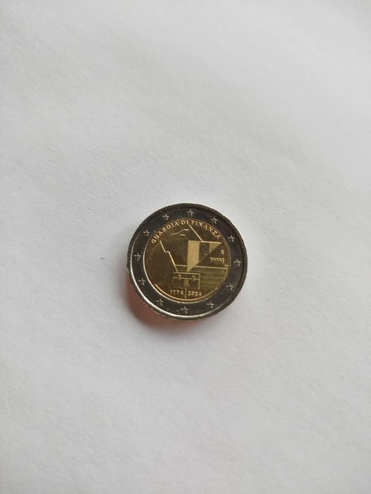 Moeda Comemorativa 2 Euros Itália 2024