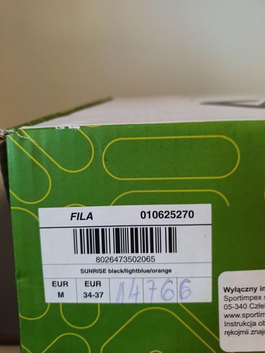 Rolki FILA Junior sunrise rozmiar 34-37