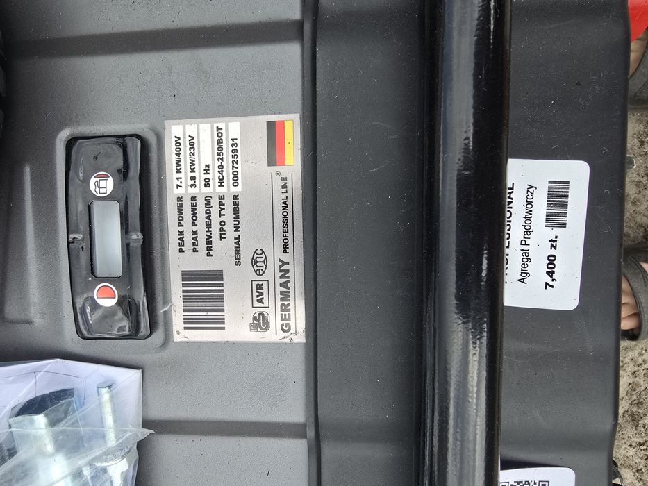 Agregat prądotwórczy blomlung b6290lg3