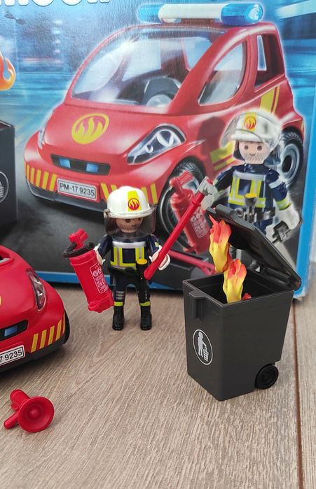 Playmobil City Action 9235 Samochód Strażacki Straż pożarna Kompletny