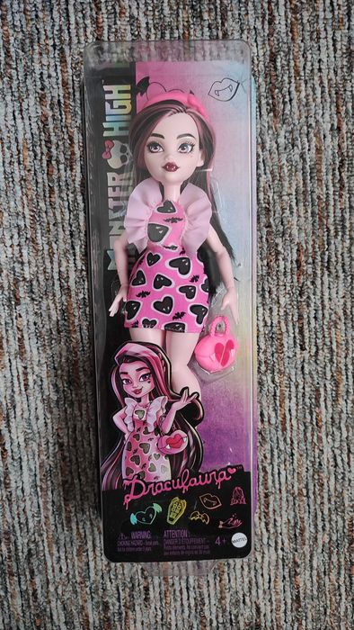Draculaura lalka Monster high G3 basic