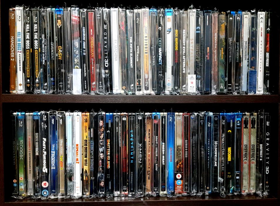 Розпродаж колекції ліцензійні Steelbook Blu Ray