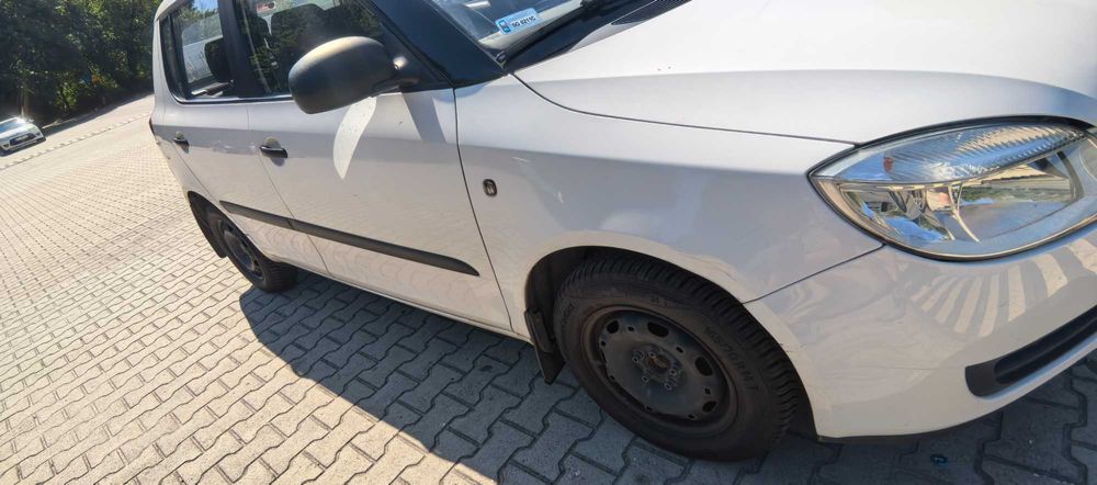 Skoda Fabia II 2 1.2 - uszkodzona - 2008 r.