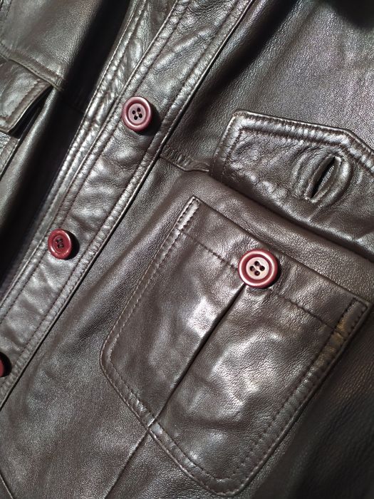 Casaco de pele genuína Zara Collection