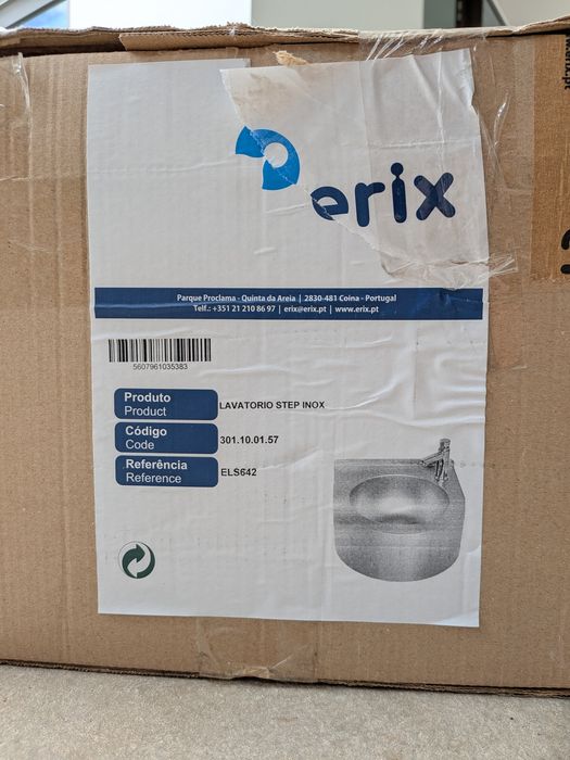 Lavatório em Inox - Erix