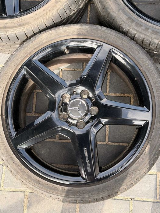 Oryginalne Alufelgi Mercedes AMG OE A klasa W169 5x112 ET49 7J  Felgi