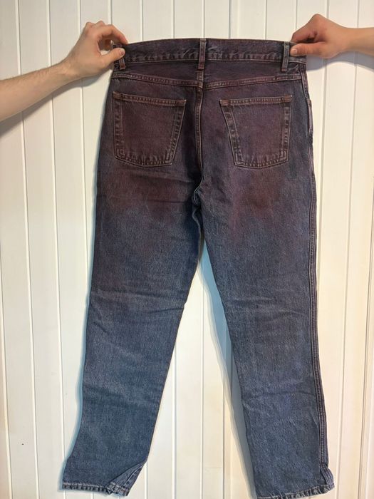 Spodnie niebiesko-fioletowe ZARA