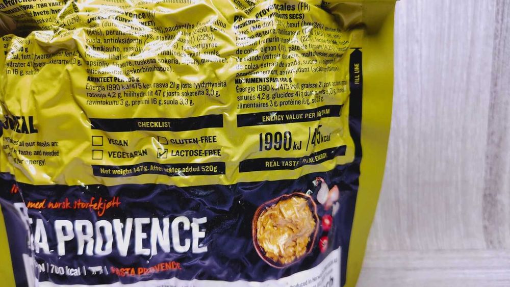 Real Full Meal Pasta Provence - makaron prowansalski