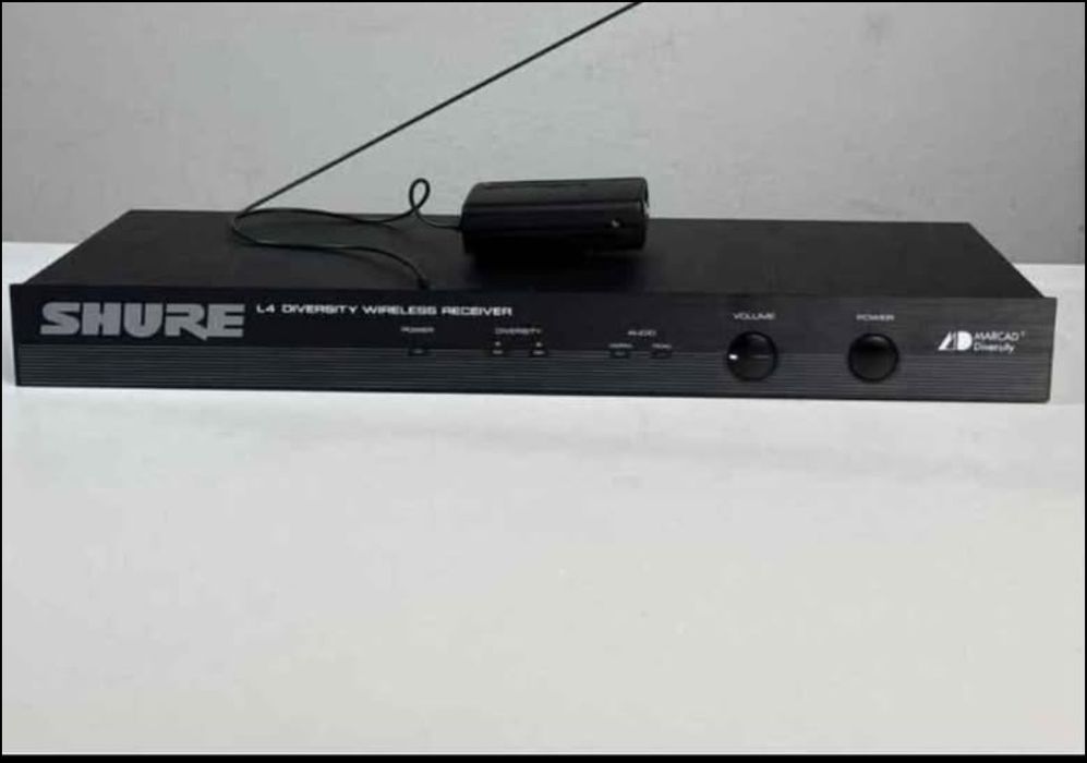 Sistema de microfone shure