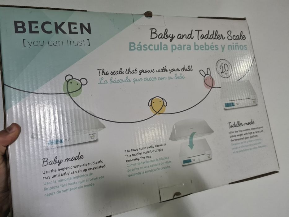 Balança digital de bebé